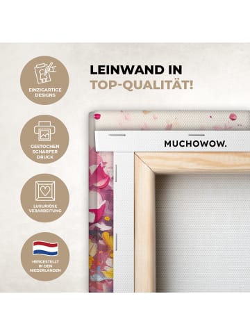 MuchoWow Leinwand bilder Farbiger Baum (BxH)