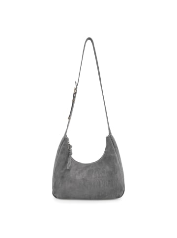 FREDs BRUDER Velvet Wild Umhängetasche Leder 26.5 cm dark grey