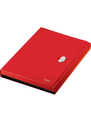 Leitz Projektmappe Recycle A4 PP 5 Fächer rot