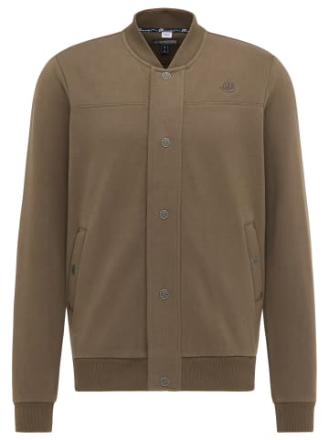 DreiMaster Vintage Collegejacke in Militär Oliv