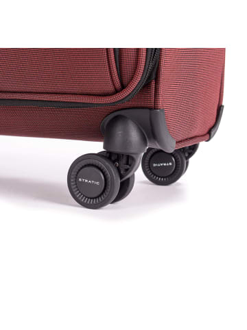 Stratic Bendigo Light+ - 4-Rollen-Trolley 54 cm S erw. (sand) in redwine