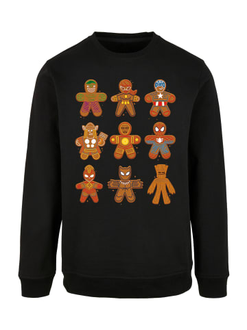 F4NT4STIC Sweatshirt Marvel Universe Christmas Lebkuchen Avengers in schwarz