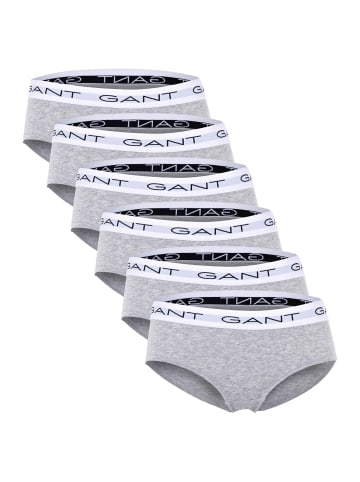 Gant Slip 6er Pack in Grau