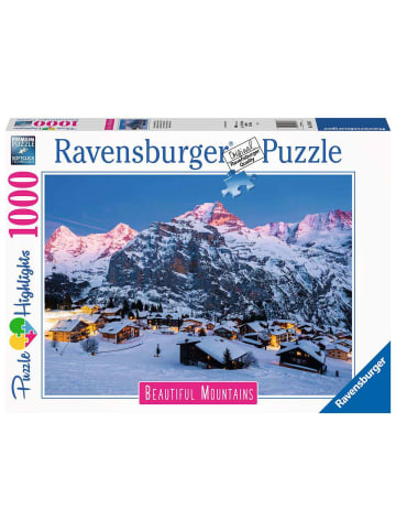 Ravensburger Puzzle 1.000 Teile Berner Oberland, Mürren Ab 14 Jahre in bunt