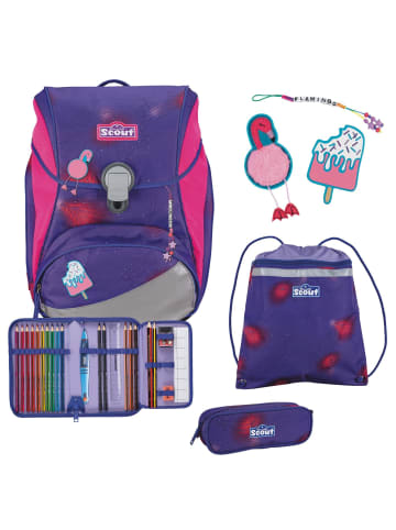 Scout Alpha DIN - Schulranzen Set 4 tlg. (Action) in Summer