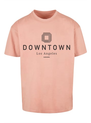 F4NT4STIC Heavy Oversize T-Shirt Downtown LA OVERSIZE TEE in amber