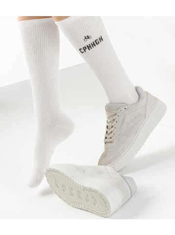 Copenhagen Studios Basicsocken in 3x off white