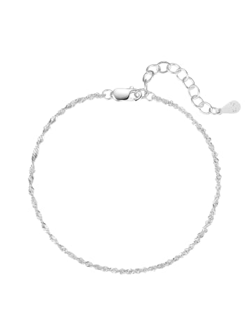 Hey Happiness Armkette Singapurkette 925 Sterlingsilber in Silber - (L) 15,5-19 cm