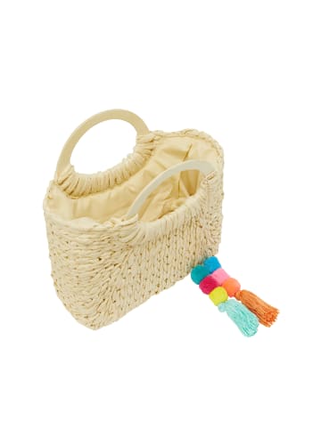 IZIA Women Handbag in Beige