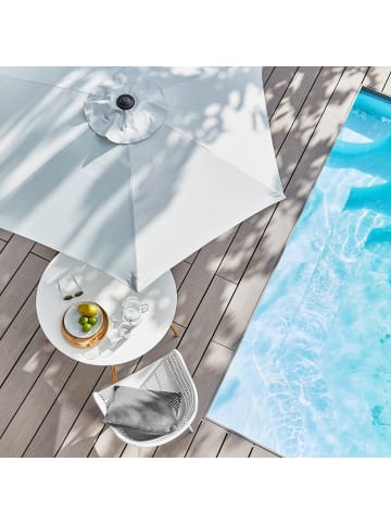 Butlers Sonnenschirm SIESTA mit Schirmständer in Grau