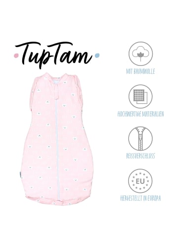 TupTam Babay Schlafsack Pucksack Round in rosa Modell 3