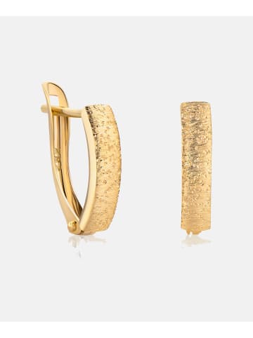 Diamant L'éternel Ohrringe aus 375 Gelbgold