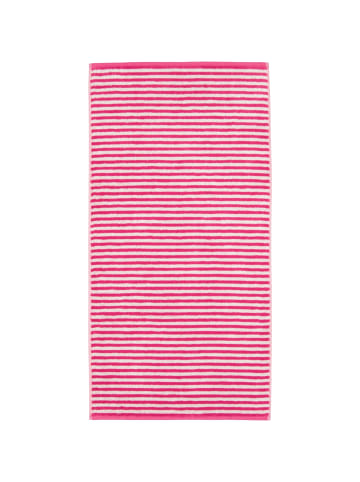 Cawö Cawö Handtücher Campus Ringel 955 pink - 22 in pink - 22