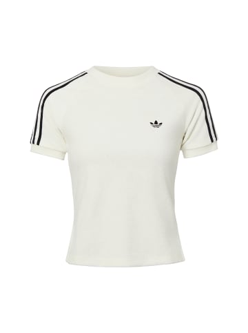 adidas Originals T-Shirt in ecru schwarz