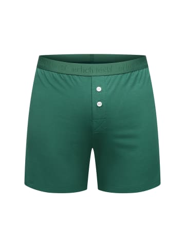 Erlich Textil  Light Touch weite Boxershorts aus weichem Lyocell - feuchtigkeitsregulierend in waldgrün