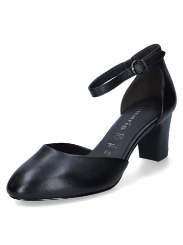Tamaris Riemchenpumps in schwarz