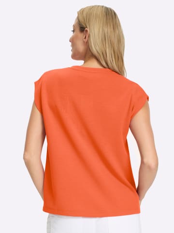Heine Rundhalsshirt in orange