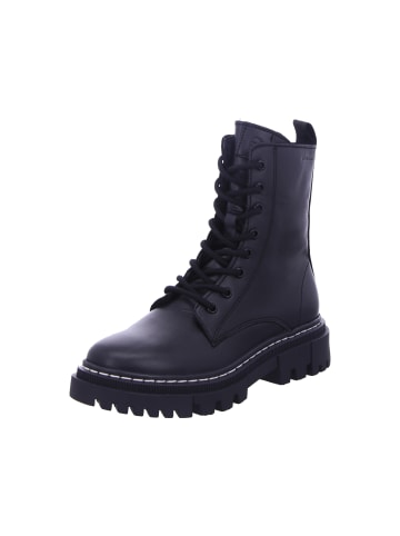 Tamaris Schnürboot Warmfutter in schwarz