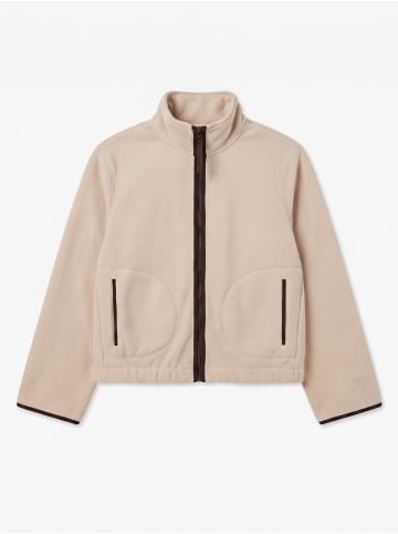 Vero Moda Fleecejacke in Oatmeal