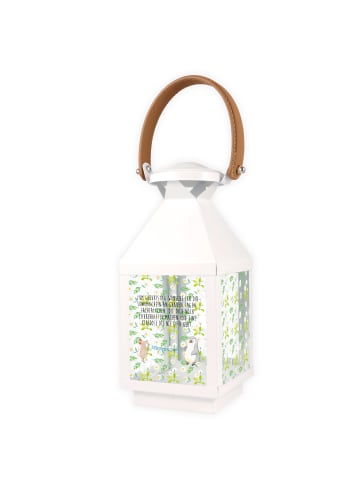 Mr. & Mrs. Panda Gartenlaterne Maus Pinguin Geburtstag mit Spruch in Transparent