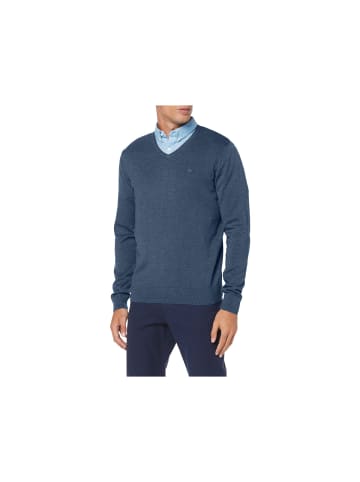 Tom Tailor V-Pullover für Herren in blau