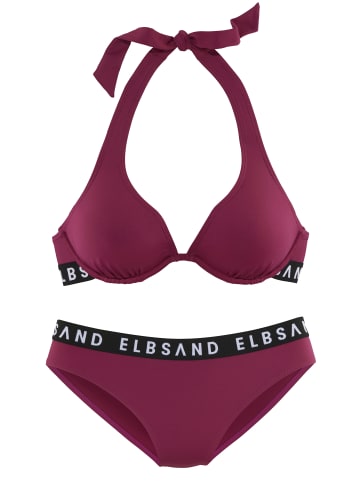 ELBSAND Bügel-Bikini in beere
