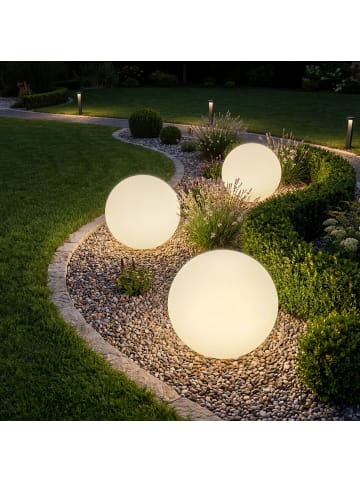 tectake Kugelleuchte Luminous Globe, LED, mit Fernbedienung