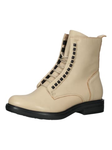 Venturini Milano Stiefelette in Beige/Schwarz