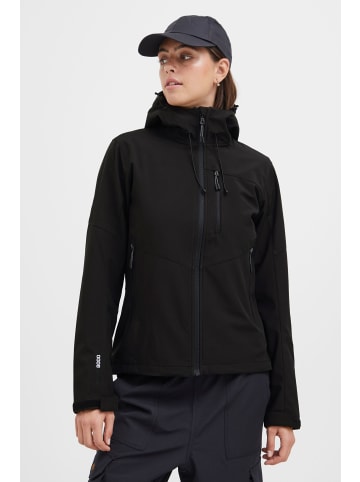 North Bend Softshelljacke NBRosa W 211135MMM  W-PRO 8.000 mit wasserdichter Beschichtung in Schwarz