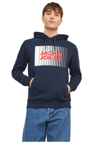 Jack & Jones Sweatshirt JJECORP LOGO in Blau