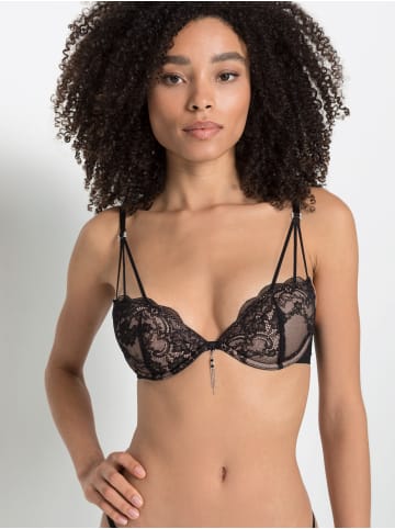 LASCANA Push-up-BH in schwarz