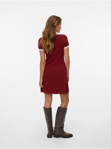 Vero Moda Strickkleid in Syrah