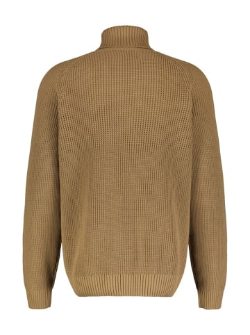 Lerros Rundhalspullover für Herren in beige