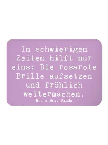 Mr. & Mrs. Panda magnet Spruch Hoffnung in schwierigen Zeiten mi... in Lavendeltraum