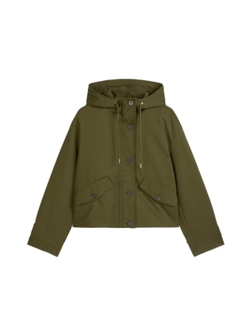 Marc O'Polo Kurz-Parka im Cape-Stil relaxed in mossy olive
