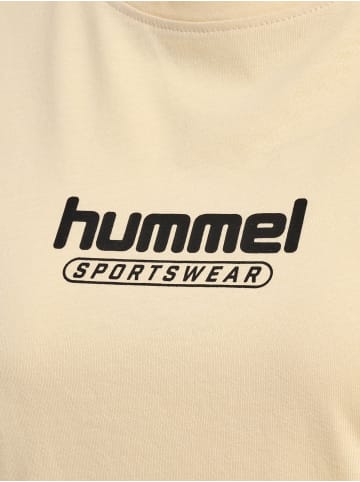 Hummel T-Shirt Hmlbooster Damen in WOOD ASH