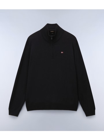 Napapijri Pullover "Damavand Hz 4" in Schwarz