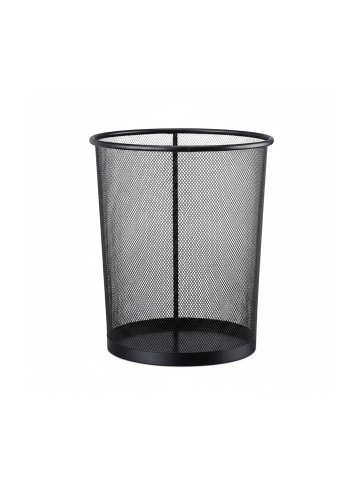 relaxdays Papierkorb in Schwarz - 20 l