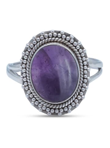 mantraroma 925er Silber - Ringe mit Amethyst