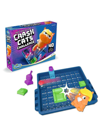 Thinkfun Logikspiel ThinkFun Crash Cats Challenge - Logikspiel ab 8 Jahre Ab 8 Jahre in bunt