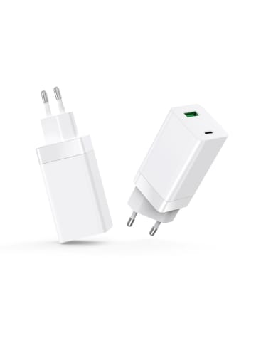 Setty Setty GAN Wandladegerät PD+QC USB + USB-C 65W LSI-02 weiß JO