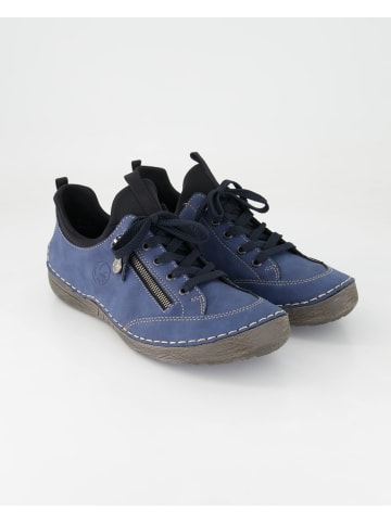 rieker Slip On Sneaker in Blau
