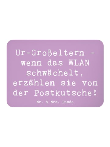 Mr. & Mrs. Panda Magnet Spruch Ur-Großeltern Geschichten mit Spruch in Lavendeltraum