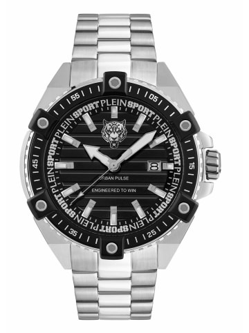 Plein Sport Analoguhr für Herren in silber