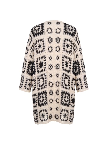 gaya Women Kimono in Cream Black