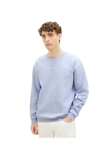 Tom Tailor Sweatshirt in Blau