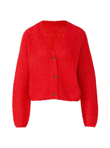 comma Strickjacke in rot - 0001