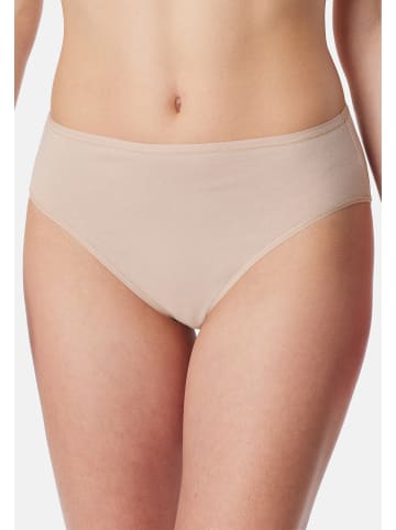 Schiesser Tai Slip 95/5 Organic cotton in Beige / Weiß