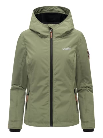 Marikoo Übergangsjacke Brombeere in Olive Leaf