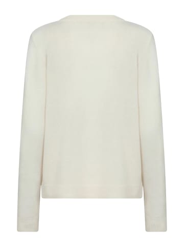 Levete Room Strickjacke LR-ELOISE 1 in L101 - STAR WHITE